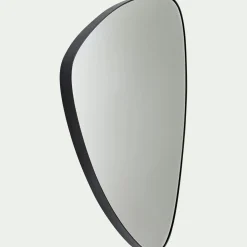 Miroir triangulaire - noir 42x62,5cm