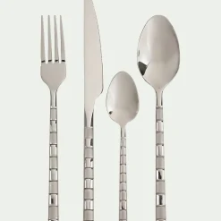 Ménagère 16 pièces en inox - argenté