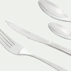 Ménagère 24 pièces en inox finition brillante