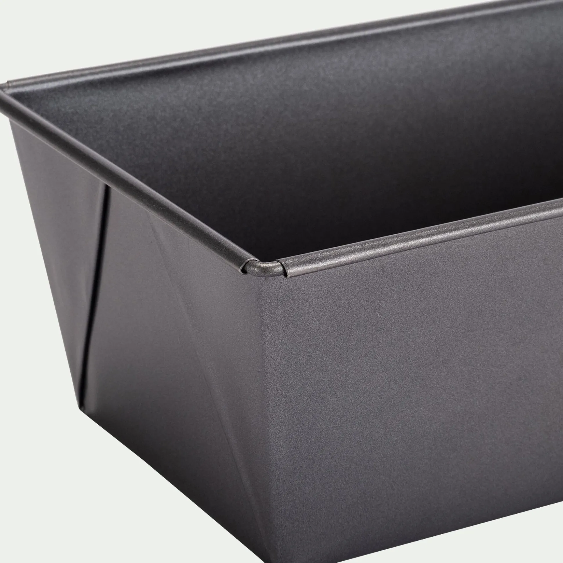 Moule à cake en acier - gris anthracite