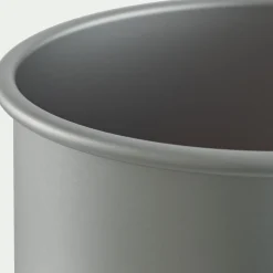 Moule à gâteau rond en aluminium D18xH10cm - argenté