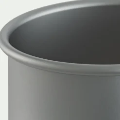 Moule à gâteau rond en aluminium D15xH10,2cm - argenté