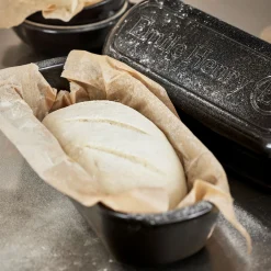 Moule à pain de campagne en céramique - noir