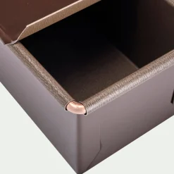 Moule à pain de mie en acier 9,3x25cm - marron