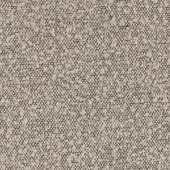 Méridienne en tissu bouclette - gris clair