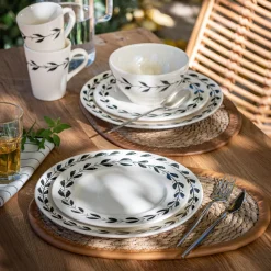 Mug en faïence D9,5cm - blanc