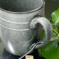Mug en grès 36cl - bleu calaluna