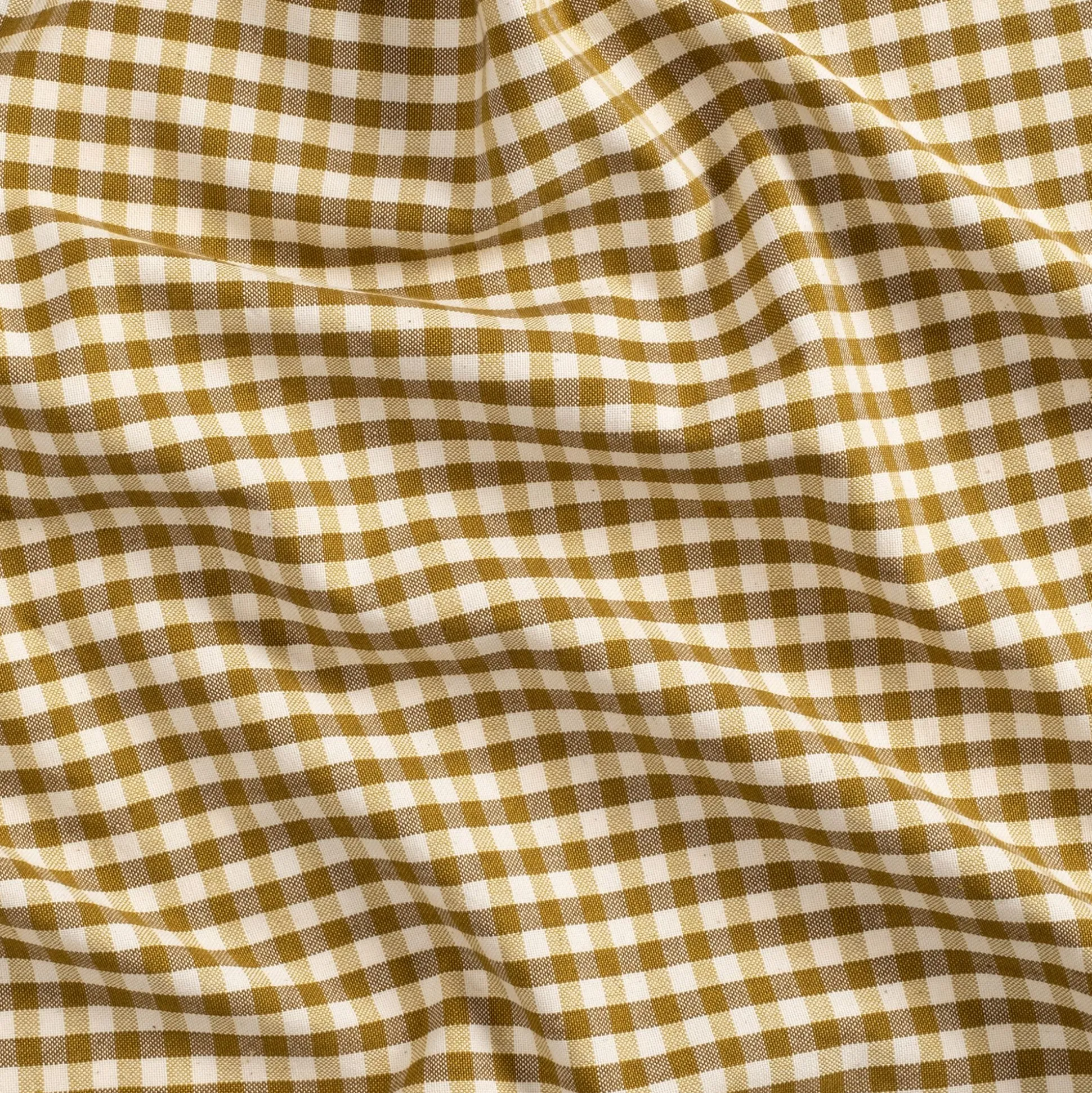 Nappe à carreaux en coton 150x250cm - vert mousse