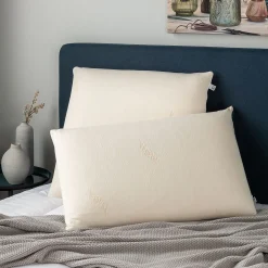 Oreiller à mémoire de forme 45x70cm - blanc