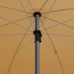 Parasol à franges D180cm - beige nèfle