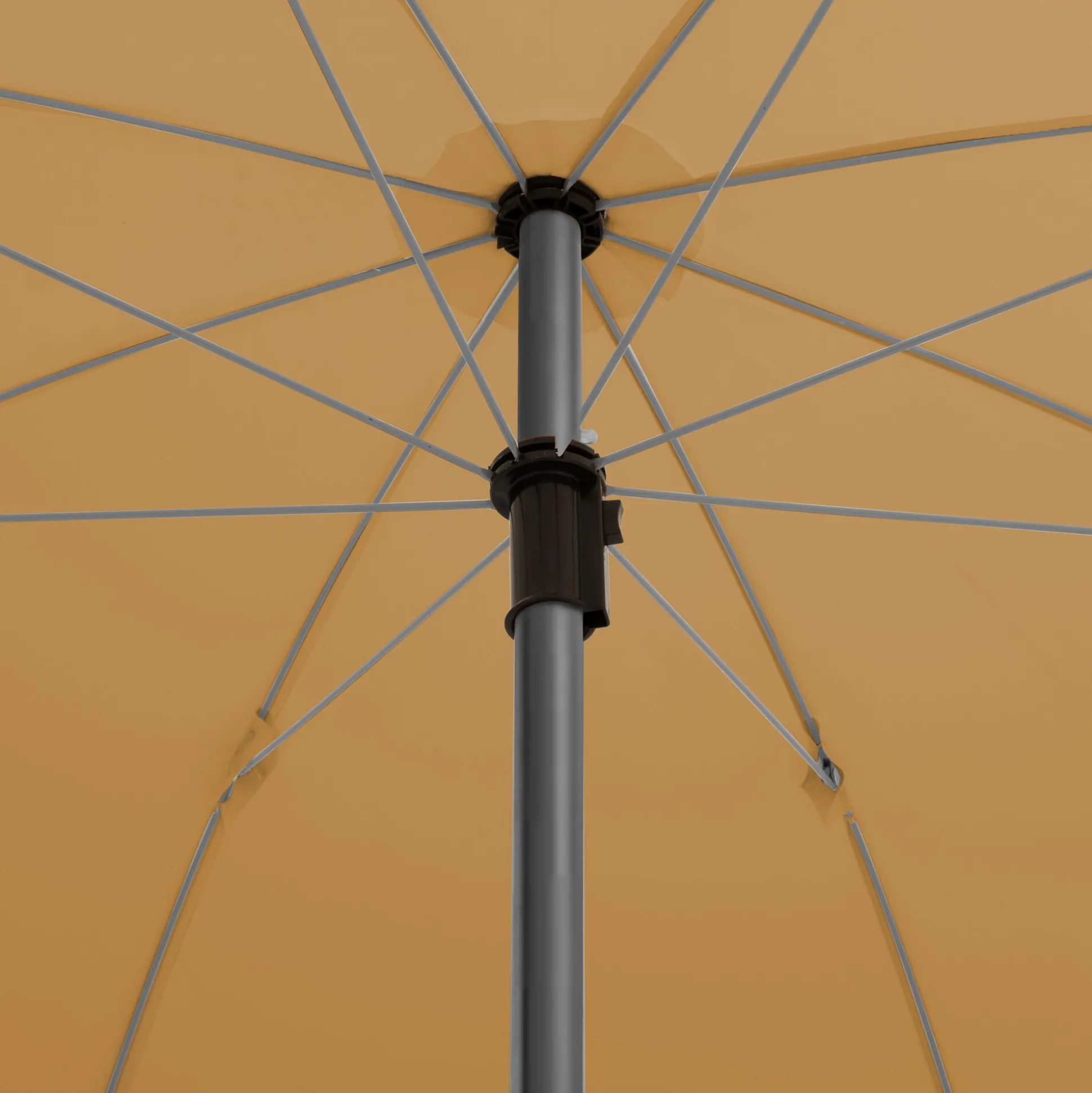 Parasol à franges D180cm - beige nèfle