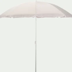 Parasol de plage - beige roucas (D180cm)