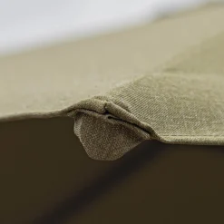 Parasol déporté en acier et tissu D300cm - vert