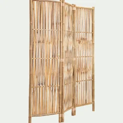 Paravent 3 volets en bambou - L139cm