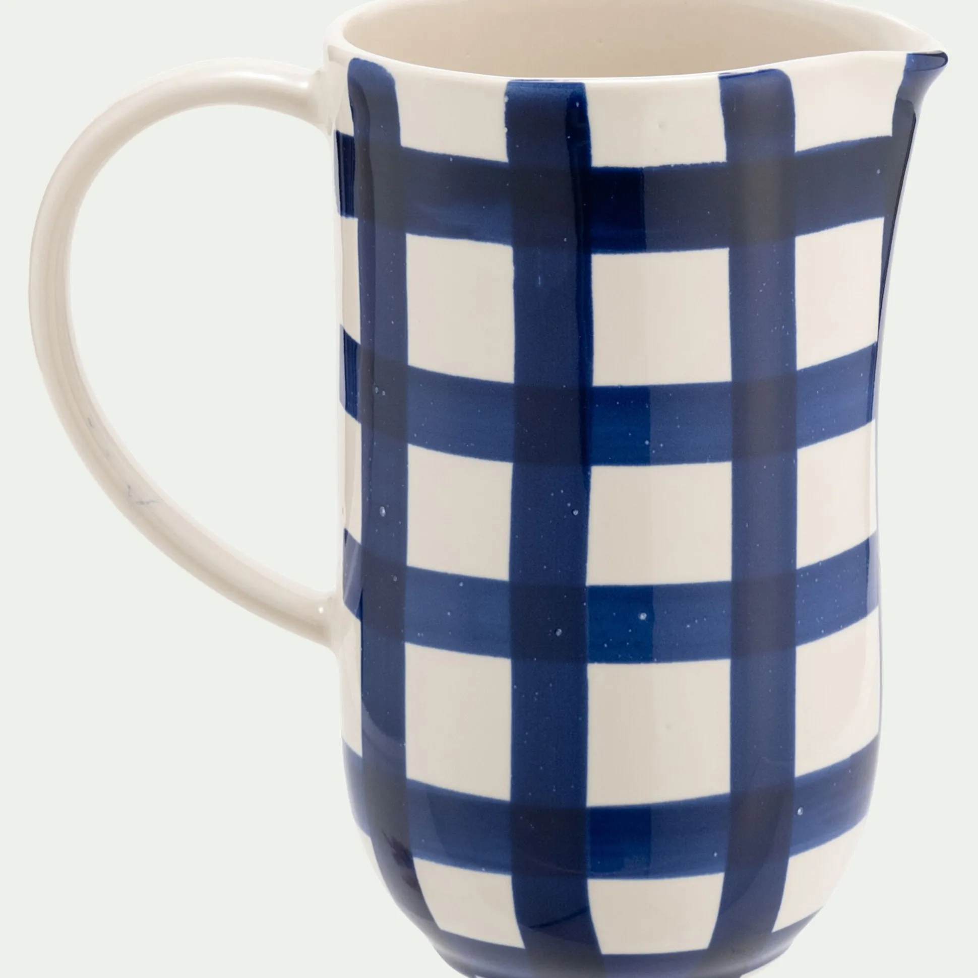 Pichet en grès 1L - bleu