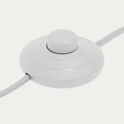 Pied de lampadaire en bois d'hévéa H130,5 cm - bois clair