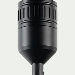 Pied de lampadaire en métal - noir H146cm