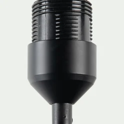 Pied de lampadaire en métal - noir H146cm