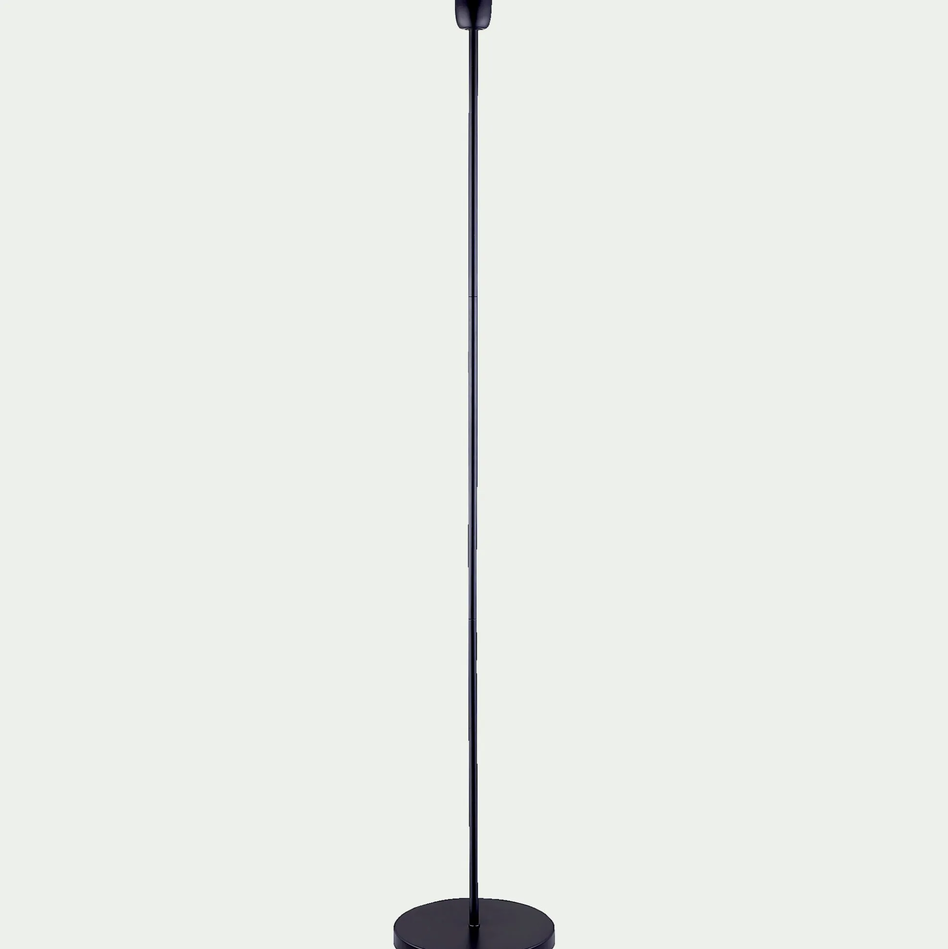 Pied de lampadaire en métal - H140cm noir