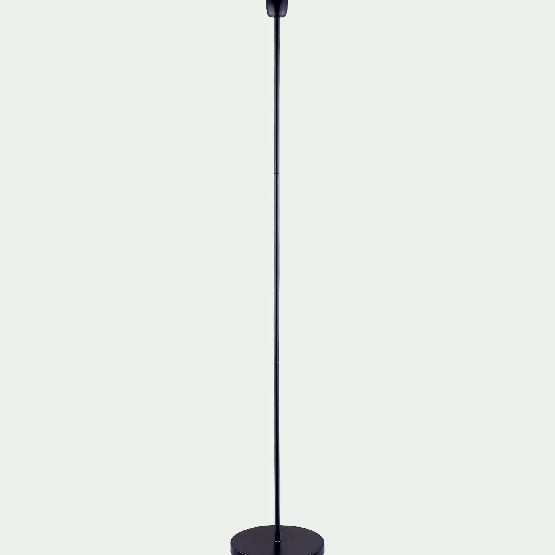 Pied de lampadaire en métal - H140cm noir