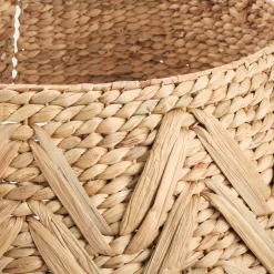 Pied de sapin en kit en jacinthe d'eau D68xH25cm - naturel