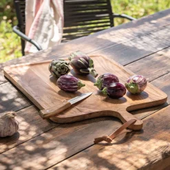 Planche à découper rectangulaire en acacia L40cm