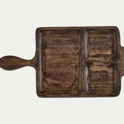 Planche de présentation en bois de manguier L43,5cm - marron