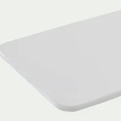 Plat à sushis en porcelaine L35,7cm - blanc