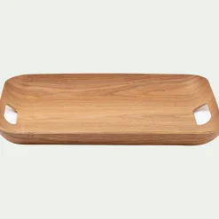 Plateau rectangle en bois de chêne L45cm - naturel