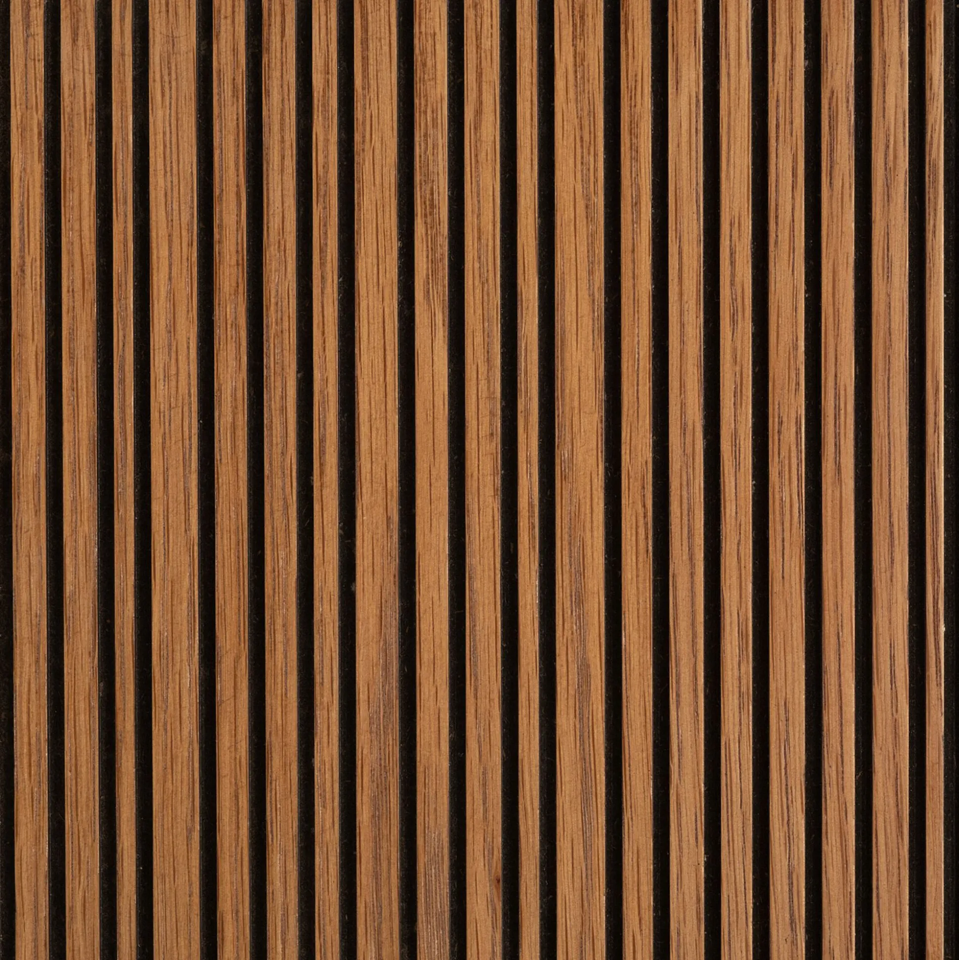 Porte en chêne strié avec fond - bois foncé