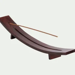 Porte encens en palissandre - naturel