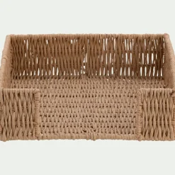 Porte-documents plat en papier L31,5cm - naturel