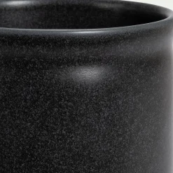 Pot à ustensiles de cuisine en grès D13cm - gris