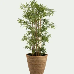 Pot en bambou D48xH46cm - naturel