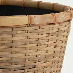 Pot en bambou D48xH46cm - naturel