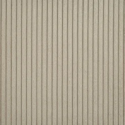 Pouf carré en velours côtelé Azores - taupe