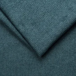 Pouf en tissu avec coffre - bleu figuerolles