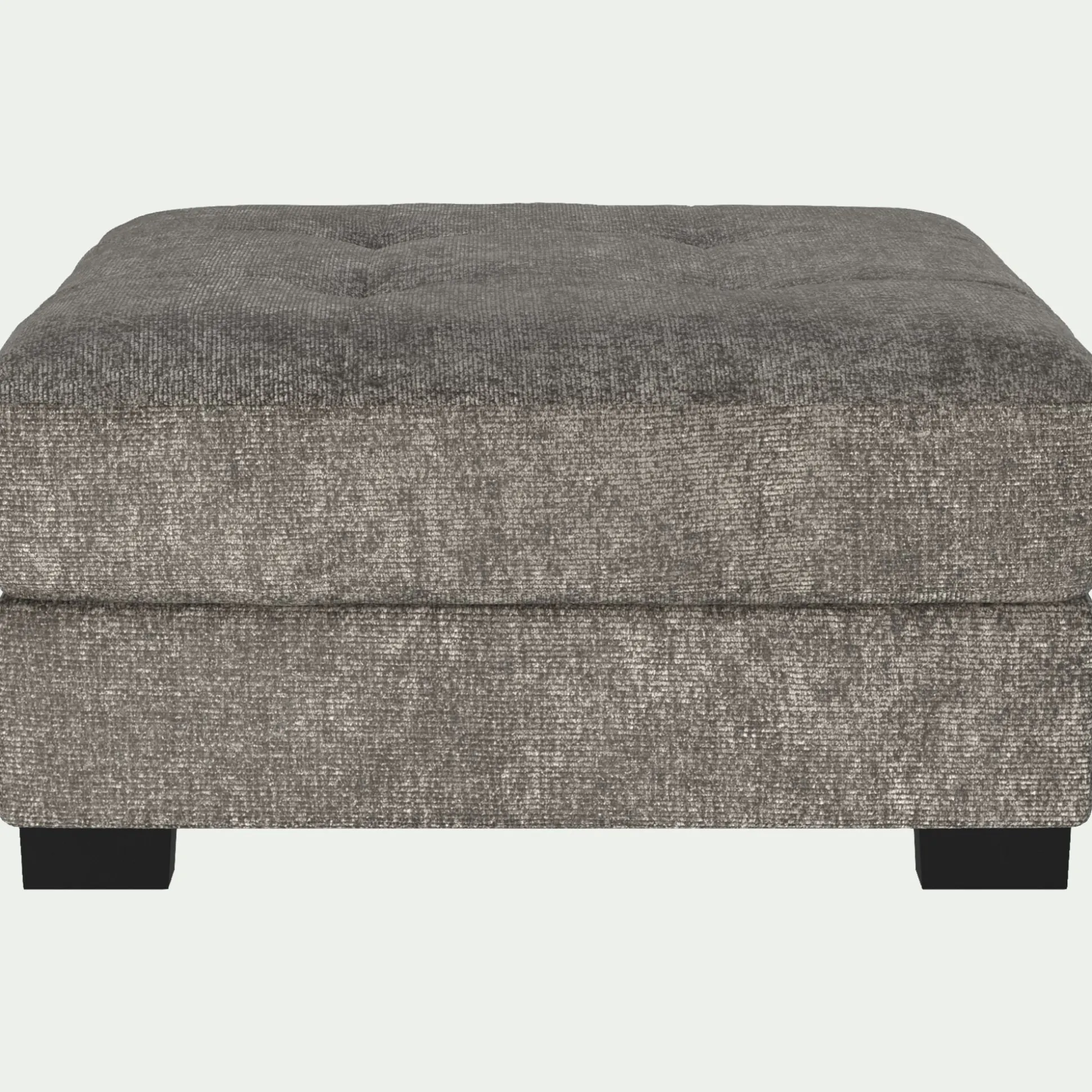 Pouf en tissu Genesis - beige alpilles