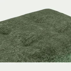 Pouf en tissu Genesis - vert cèdre