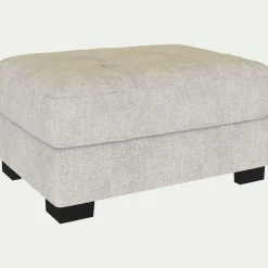 Pouf en tissu Monclar - beige roucas