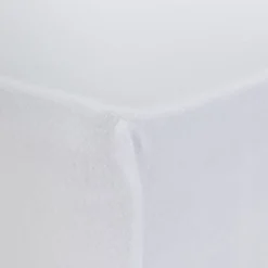 Protège-matelas en coton recyclé 90x200 cm bonnet 25cm