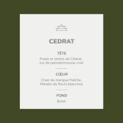 Recharge pour diffuseur senteur Cedrat 200ml