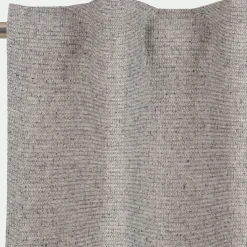 Rideau à pattes cachées en coton 130x250cm - gris