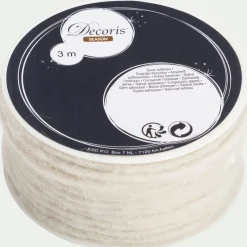 Ruban déco de noël - vert (modèle aléatoire)