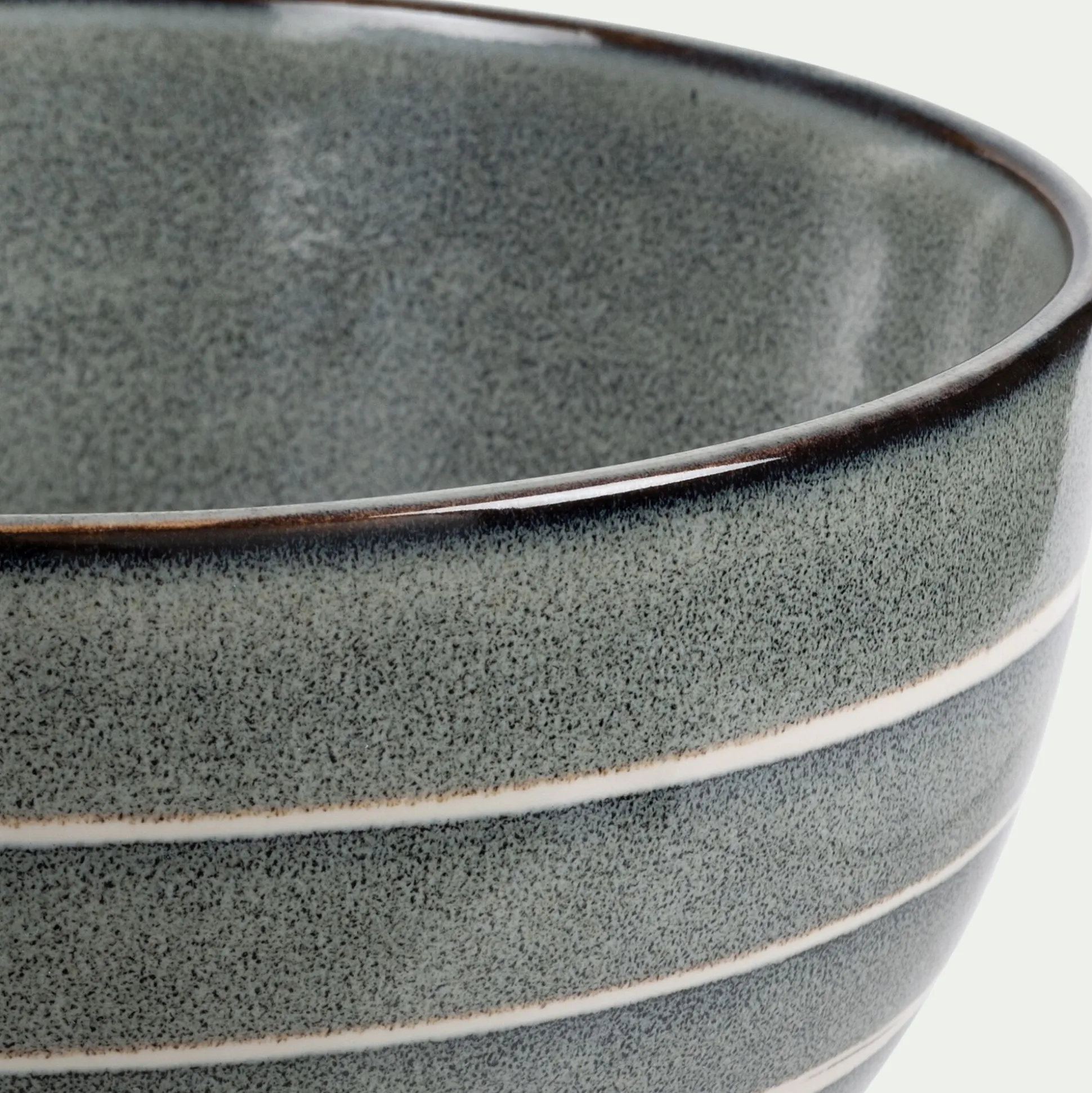 Saladier en grès D20cm - bleu calaluna