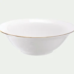 Saladier en porcelaine D23cm - blanc