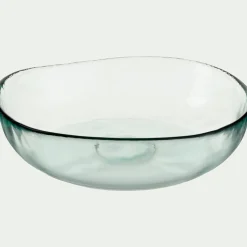Saladier en verre D30cm - transparent