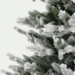 Sapin de Noël artificiel D112xH180cm - blanc