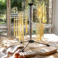 Séchoir à pâtes en aluminium anodisé - argenté