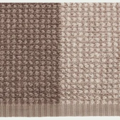 Serviette de toilette bouclette jacquard en coton - beige alpilles 50x100cm